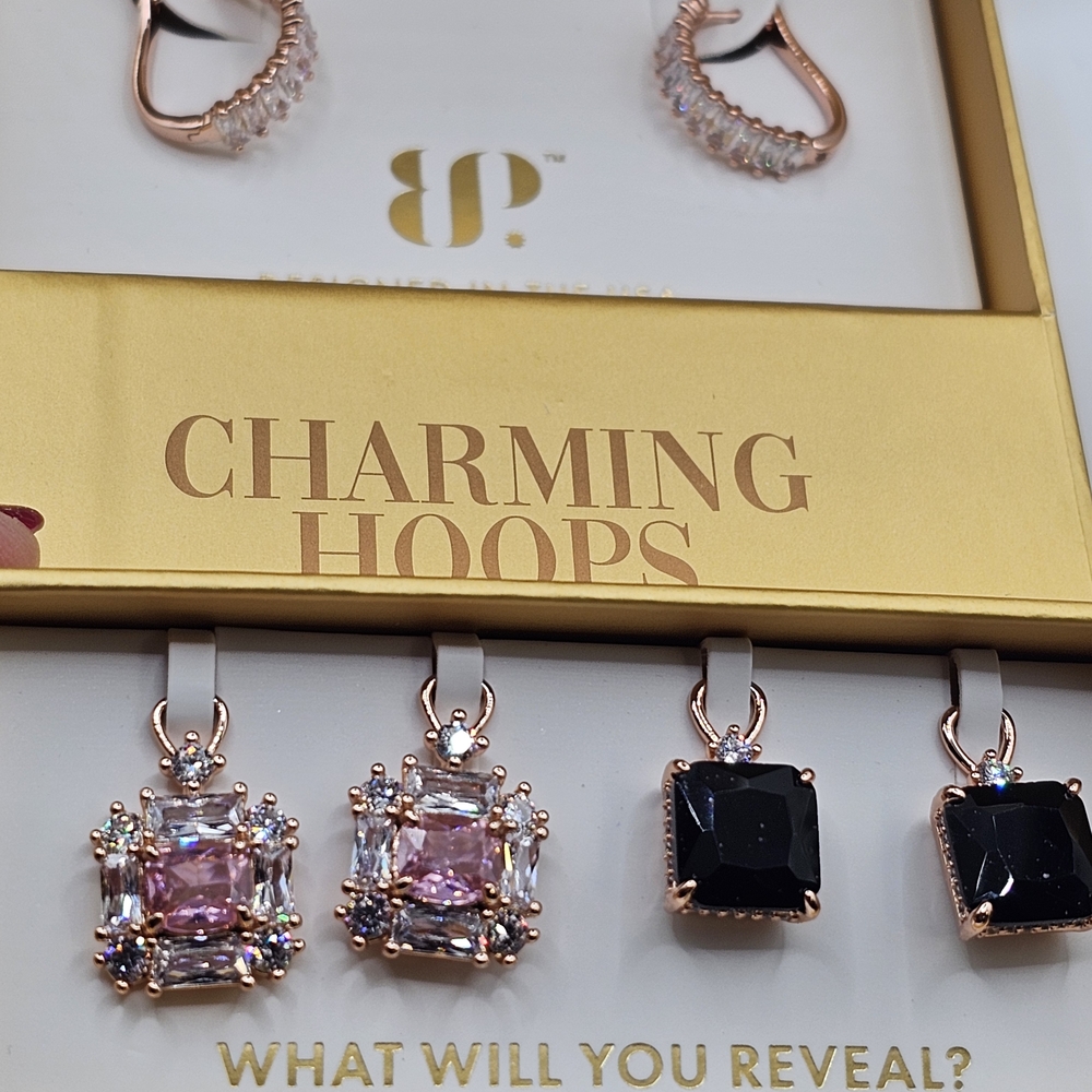 Bomb Party Charming Hoops - Pursue Your Passion